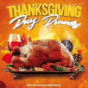 Thanksgiving Day Psd Flyer1