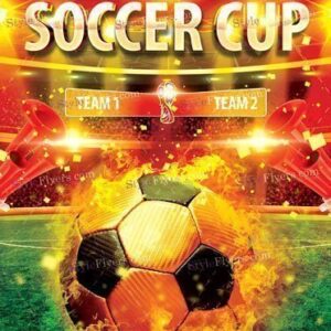 World Soccer Cup Psd Flyer Template