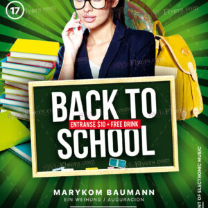 Back To School Psd Flyer