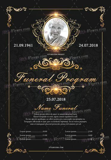 Funeral Program