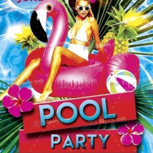 Pool Free Psd Flyer
