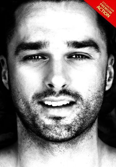 Fashion Bw Photoshop Action