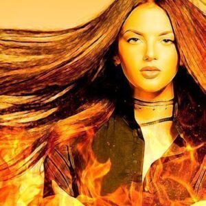 Flame Photoshop Action