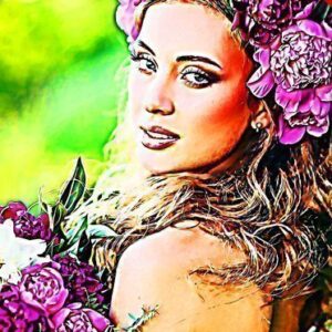 Glow Cartoon Oil Paint Photoshop Action