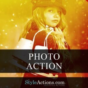 Golden Light Photoshop Action