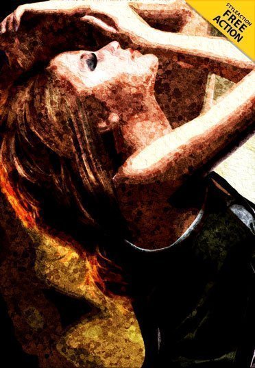Old Painting Effect Phottoshop Action