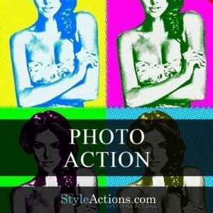 Popart Photoshop Action