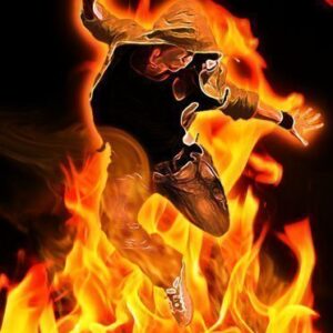 Real Fire Photoshop Action