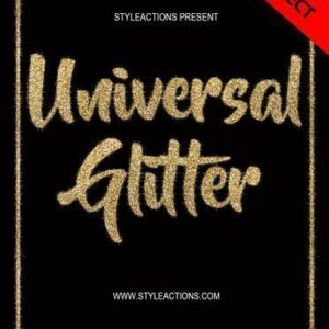 Universal Glitter Effect Photoshop Toolkit