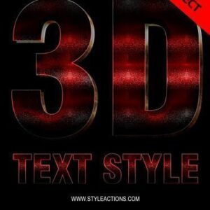 3d Text Style