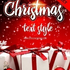 Christmas Text Style