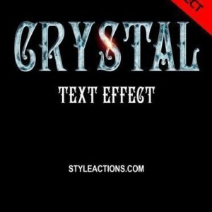 Crystal Text Effect