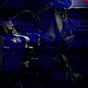 Dark Digital Distortion Effect