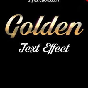 Golden Text Effect