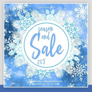 Season End Sale A Nimated Template
