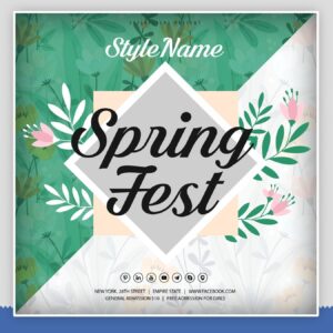 Spring Fest Animated Template