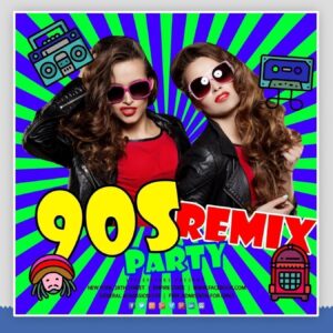 90s Remix Party Animated Template