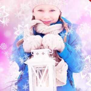 Christmas Snowflakes Photoshop Action