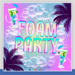 Foam Party Animated Template