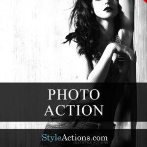 Monochromes Psd Action