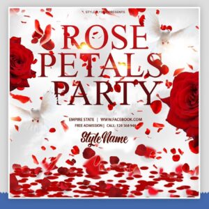 Rose Petals Animated Template