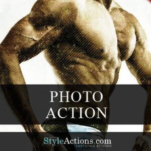 Grunge Stripes Pattern Psd Action