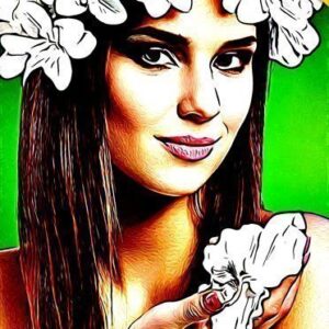 Cartoon Sharpen Edge Painting