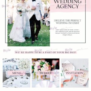 Wedding Agency Psd Flyer