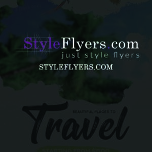 Travel psd flyer