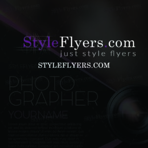 Photographer(4) PSD Flyer Template