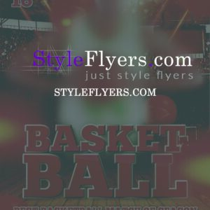 Basketball PSD Flyer Template