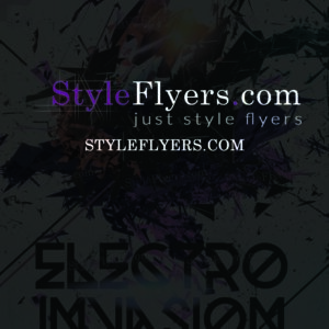 Electro Invasion PSD Flyer Template