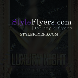 Luxury Night PSD Flyer Template