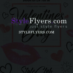 Valentines Day PSD Flyer Template