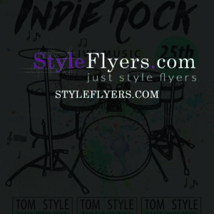 indie PSD Flyer Template
