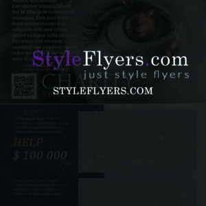 Charity flyer