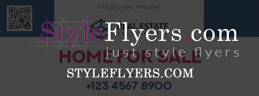 real estate psd flyer