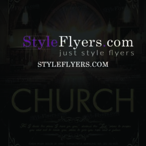 ะกhurch Premium PSD Flyer Template