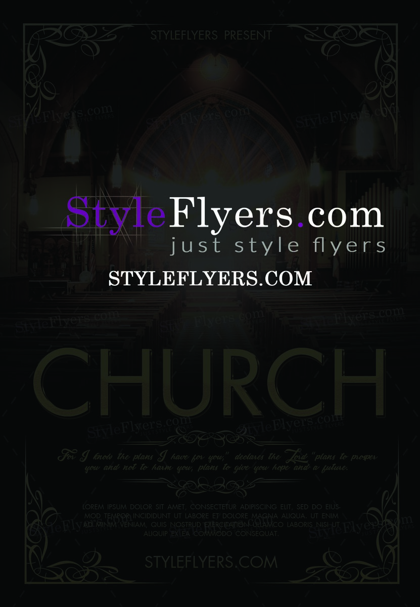 Сhurch Premium PSD Flyer Template