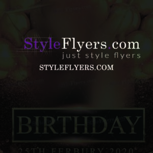 Birthday Flyer