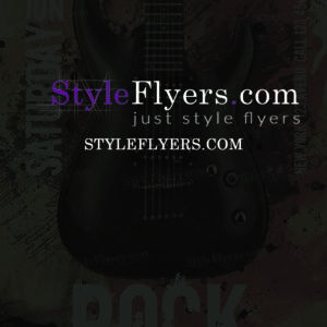 rock concert PSD Flyer Template