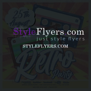 Retro Party Flyer