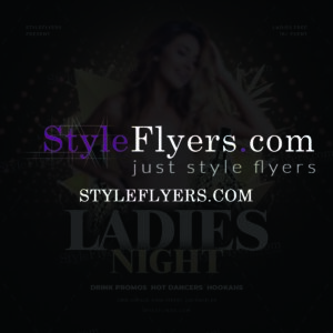 Ladies Night PSD Flyer Template