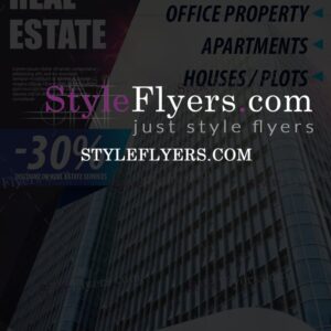 Real Estate PSD Flyer Template