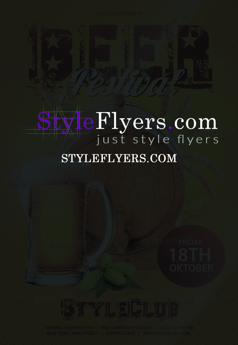 Beer Festival Flyer