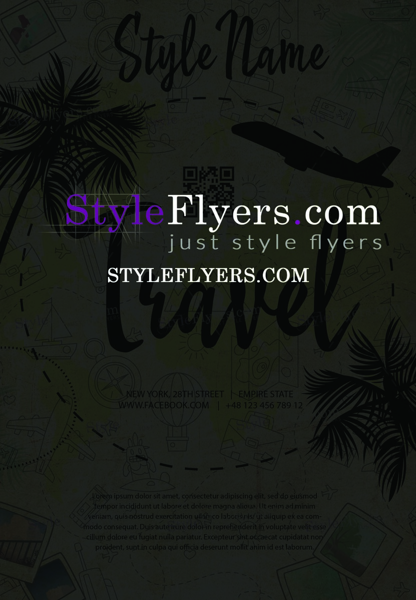 Travel Flyer PSD Template