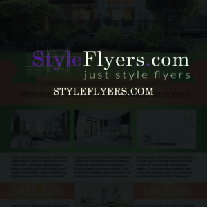 Real Estate Flyer PSD Template