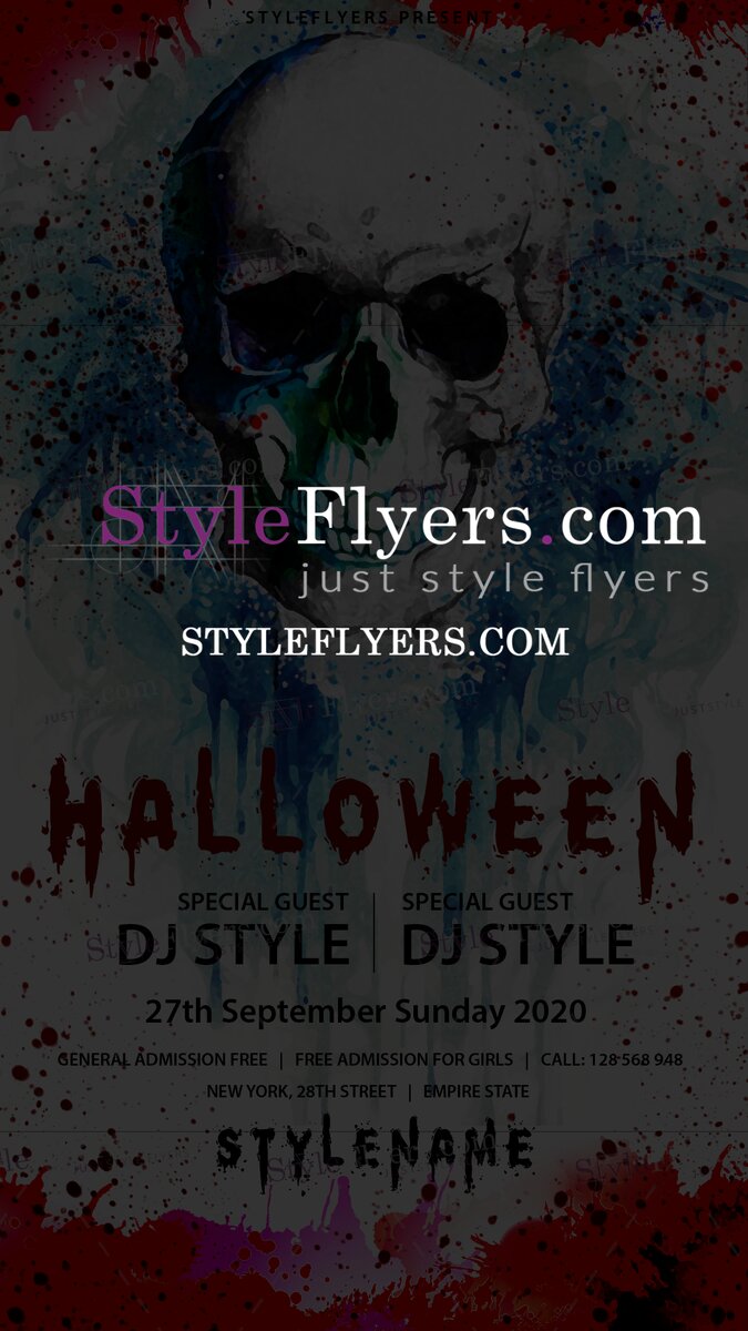 Halloween Flyer Party