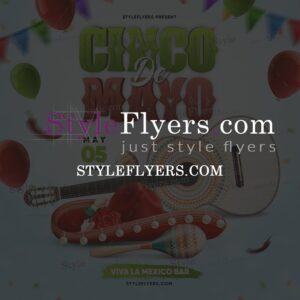 cinco de mayo2 PSD Flyer Template