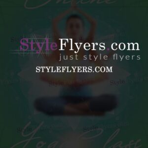 Online Youga Class PSD Instagram Post and Story Template